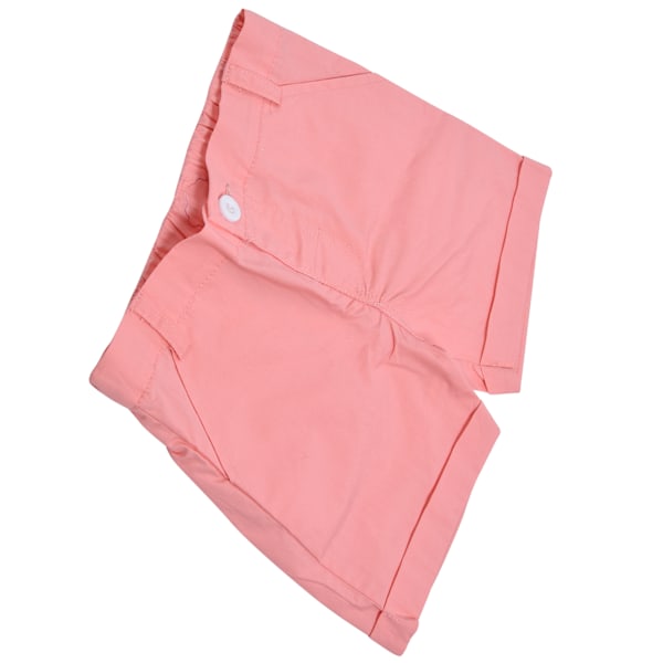 Rosa baby shorts pustende bomullsbukser myke småbarns sommer shorts for 3-6 år gamle babyrosa 120cm