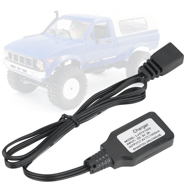 7,4 V Lipo-akku USB 5 V tasapainolatauskaapeli 9300-9304 1/18 RC-malliautolle