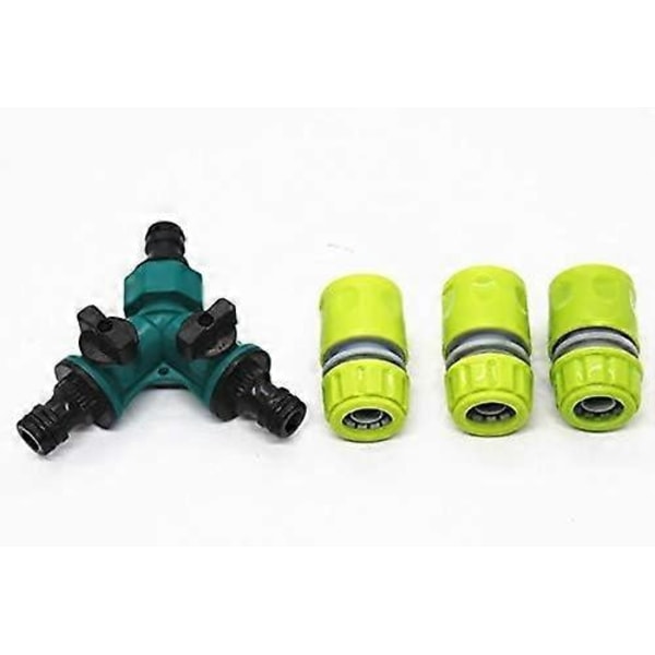 Irrigations Y-stik, 1 Quick Connector Y-stik haveslangekobling