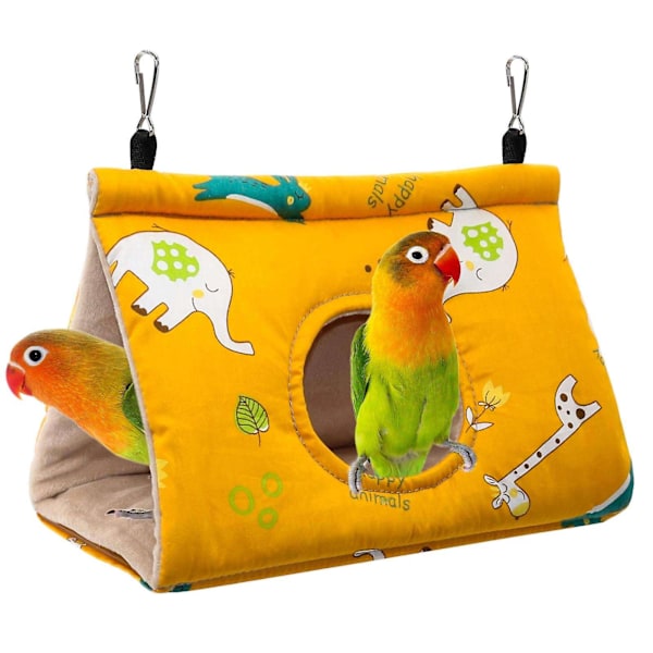 Cozy Hanging Bird Bed for Winter - Perfect for Parrots and Cockatiels