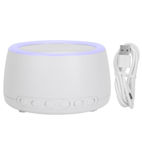 Hushållsmaskin för vitt brus USB-plugin bärbar timing sömnljudmaskin (vanlig)