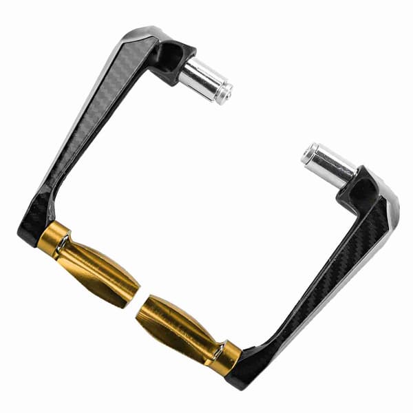 7/8 tums universal motorcykelstyre bromsskydd i aluminiumlegering (guld)