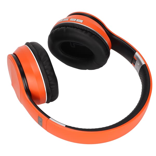 ELB4 Bluetooth-hörlurar Multifunktionella vikbara trådlösa hörlurar för sportspel (orange)