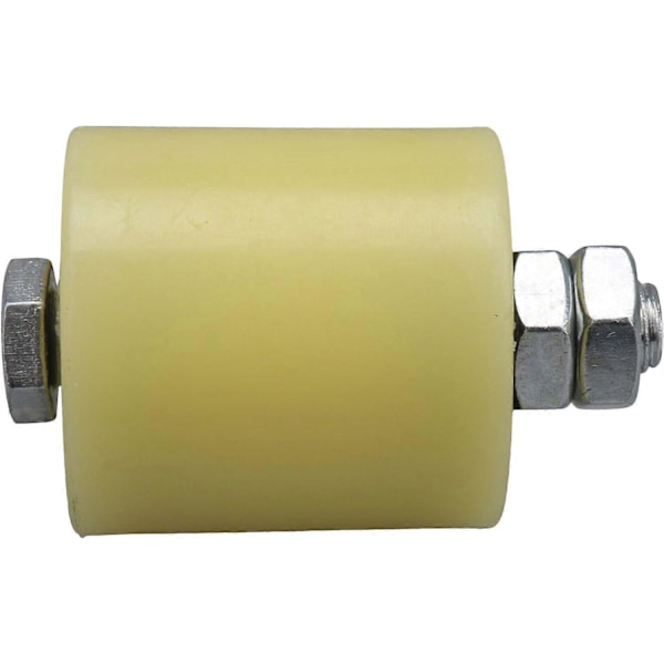 M12 48 x 50 mm PP teräsrullalaakeriohjainpyörä 6201-laakeri-insertillä sähköoveen, 2 kpl