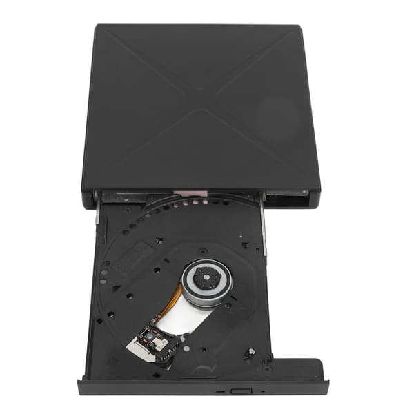 Ekstern DVD-drev USB 2.0 3.0 Højhastigheds lagerkortlæser TPEC Shell Plug and Play DVD-brænder til bærbar computer og stationær computer