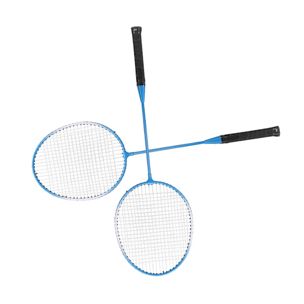 LEIJIAER Badminton Racket Offensiv Järnlegering Lätt Bekväm Grepp Sport Badminton Racket Blå