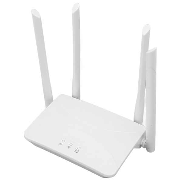 4G LTE -langaton reititin 300Mbps Cat4 -mobiili-Wi-Fi-tukiasema SIM-korttipaikalla Euroopan alueelle 100-240V EU-pistoke