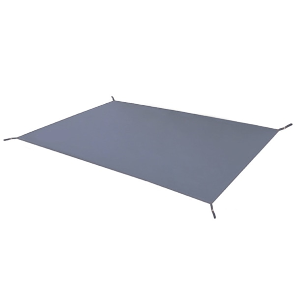 Campingmatte Tykk Oxford Stoff Vanntett Bærbar Enkel Rengjøring Piknik Teppe for Utendørs Reise Grå Fem Personer 240x210CM