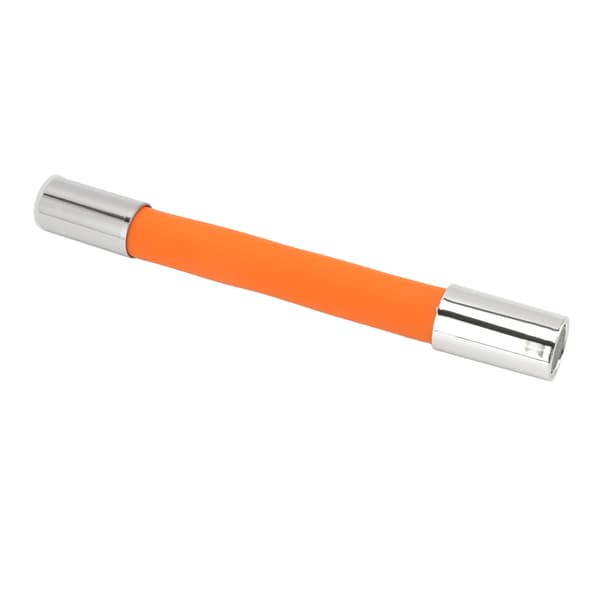 Kranförlängningsrör med luftare munstycke flexibel koppar för diskbänk orange 20 cm stänksäker