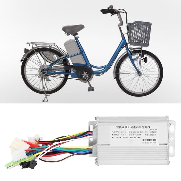 36V/48V 350W Børsteløs Motorstyring i Legering til El-cykel Scooter