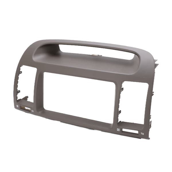 2Din bilstereo radio fascia CD instrumentbräda panelram ABS-ersättning för CAMRY 2000-2003