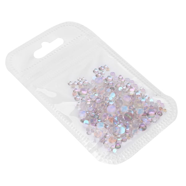 300 st Nail Art Faux Crystal Beads DIY Nails Mini Micro Beads Manicure Dekorativa Tillbehör07