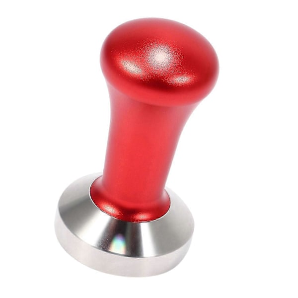 51mm Espresso Kaffe Tamper Röd Kaffe Tamper Maskin Press Platt Bas Barista Tillbehör