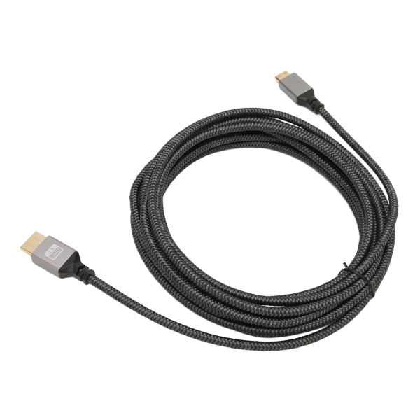 HD Multimedia Interface Kabel Højhastigheds 4K 60Hz Weave HD Multimedia Interface Han til Han Kabel til Computer TV Monitor 5M