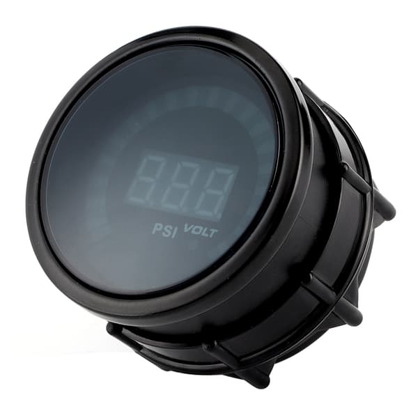 52mm/2 tommer Turbo Boost Måler ‑15‑45PSI Digital LED Display for 12V bensinbiler