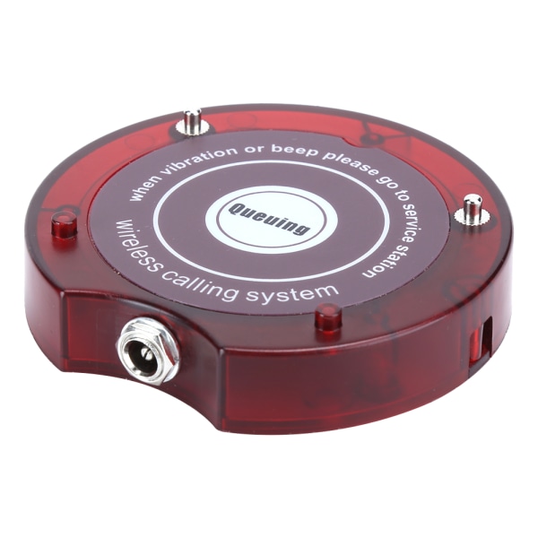 SU‑668 Trådlöst kösamtal System Personsökare Adapter Laddningsbas för restaurang 110-240V EU Plug Prize UE