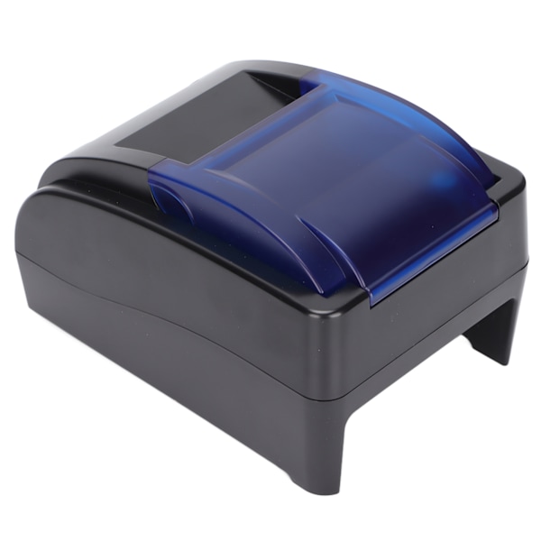 Etikettskrivare 58mm Mini Bärbar Stabil Bekväm Termoskrivare för Supermarket Takeaway Express Biljett 100‑240vAU-kontakt