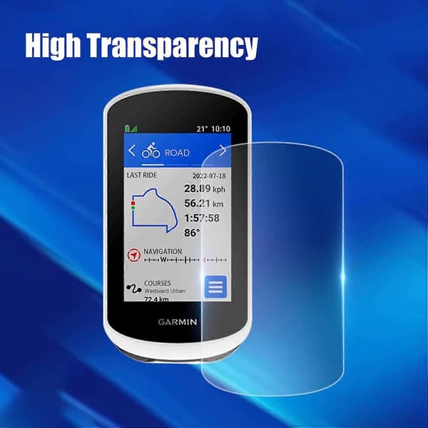 Tempered Glass Screen Protector for Garmin Edge Explore 2