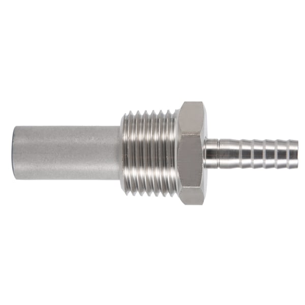 1/2" MPT Oxygen Stone 1/4' Barb Inline Carbonation Beluftning Homebrew Stone (0,5 Micron)