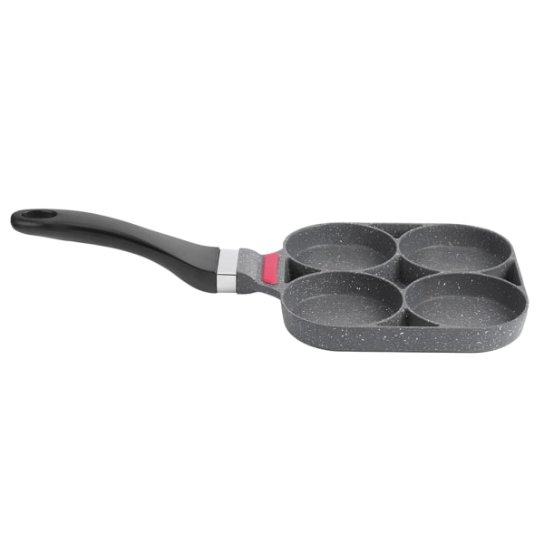 Kök Frukost Pannkaka Kokpanna Aluminium Stekpanna Form för Ägghamburgare med handtag (Öppen eld typ)