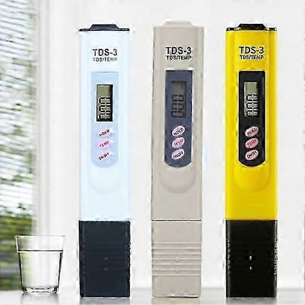 TDS-3 Bærbar LCD Digital TDS Måler Pool Hjem Vandkvalitet Renhedstest Pen orange