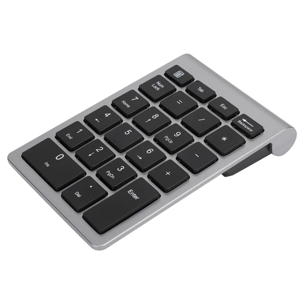 RF304 22 taster Numerisk tastatur USB 2.4G trådløst minitastatur med mottakerjerngrå