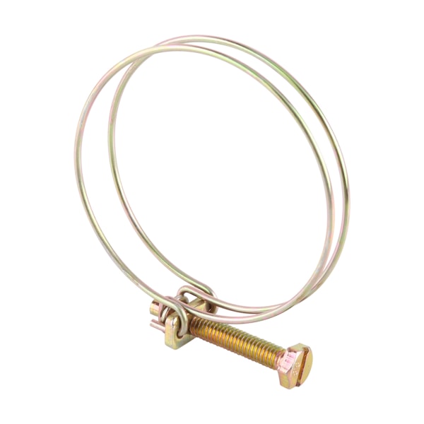 Dubbeltråds Vattenslang Maskklämma Rörclips Båge VVS (52mm-57mm)