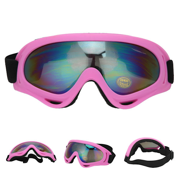 Børn Ski Snebriller Drenge Piger Øjenbriller Antidug dobbeltlags linse Unisex skiudstyr