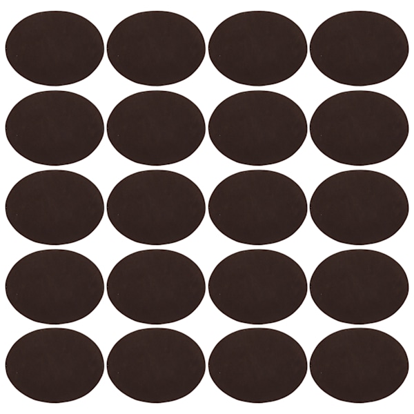 10 par jernlapper flokking lim oval erme albue kne stoff reparasjon DIY dekorasjon 10 par kaffe