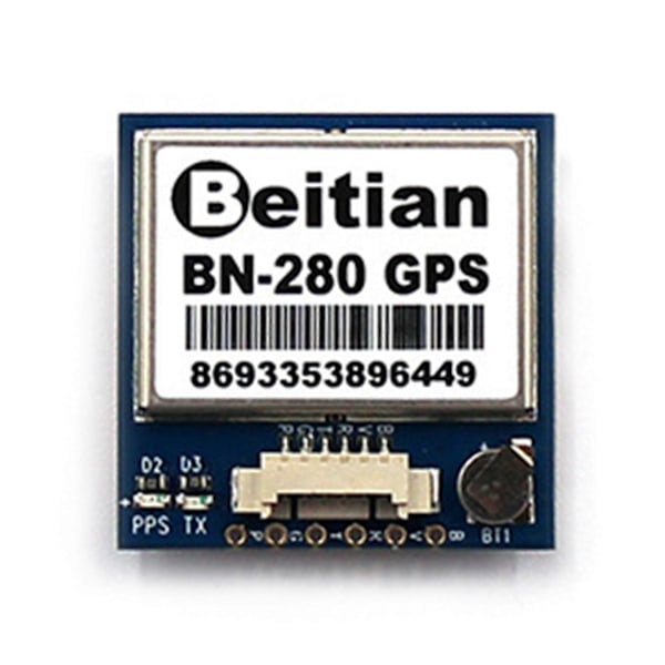 GPS-moduuli BN280 GPS+GLONASS BeiDou 5V TTL-taso RC-pitkille matkoille