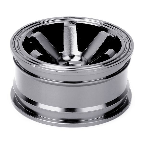 4 stk. aluminiumsfelgnav for Universal 1/10 Flat Running Drift RC CarBlack