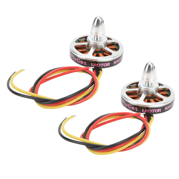 2 stk 5010 360KV RC børsteløs motor multiakset flymotor for RC Quadcopter Multicopter Drone