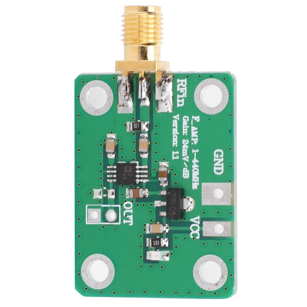 RF Power Meter Module Högfrekvent logaritmiskt detektorkort AD8310 1440 MHz