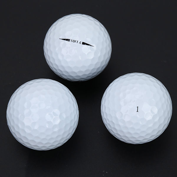 12 STK/ Pack Four Layer Tournament Golf Ball Training Practice Balls