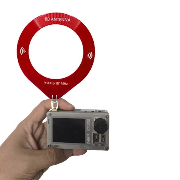 Mini TEF6686 Radio med Loop-antenn ESP32 Fullbandsradio