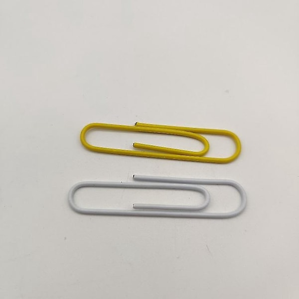 Färgglada Pappersklipp Set 980st Medium och Jumbo 2 Tum Hållbara Rostfria Belagda Klipp Perfekta för Kontor Skola Dokumentorganisation
