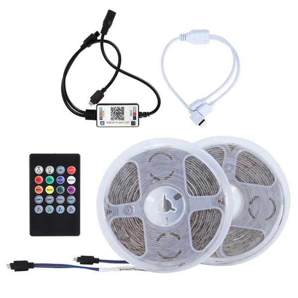 Vanntett intelligent 10m 540LED-stripslys for hjemmebar KTV-dekorasjon EU 100-240V