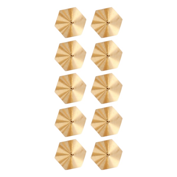 10 stk 3D-skriver messingdyser 0,4 mm MK8 for CR 10 Pro ekstrudertips