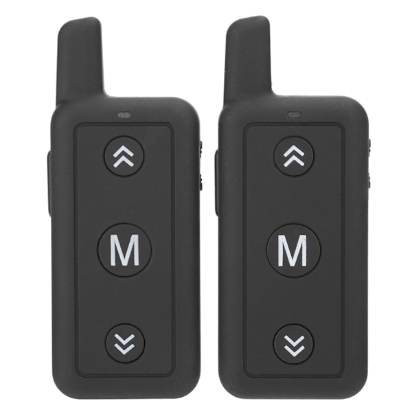 2 kpl Mini Walkie Talkie 1W 400-480 MHz Radiopuhelin Kuuloke Korvakoukut