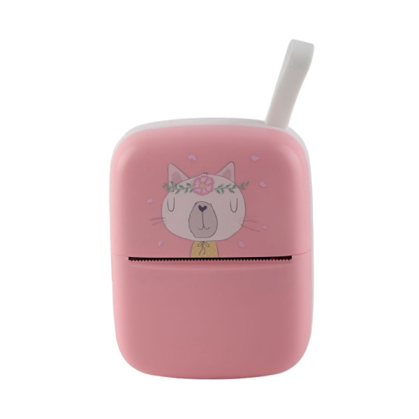 Mini-skriver 200dpi Bluetooth Multifunksjonell Lomme Blekkskriver for Studie Arbeid