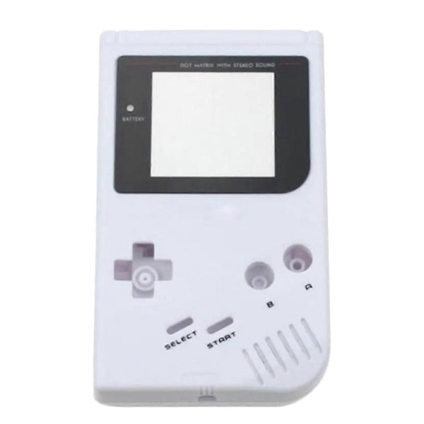 Suojakotelo Gameboy Pocket GBP -pelikonsolille, B Valkoinen