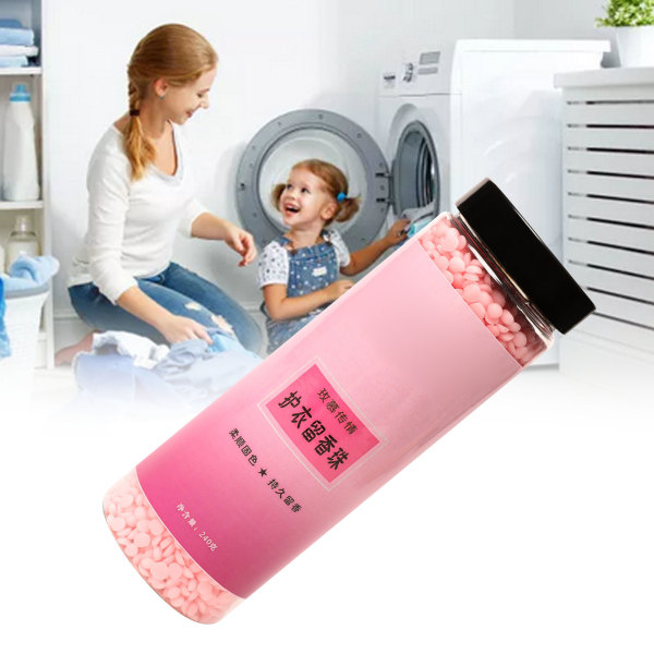 Pyykin tuoksuhelmet Hajuvesityyppi Pitkäkestoiset vaatteet Pesutarvikkeet Ruusun tuoksu 240g / 8,5oz (noin)