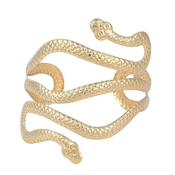 Slange Armbånd Slange Overarmsarmbånd Slange Armbånd Cleopatra Kostume til Kvinder Guld Manchet Armbånd til Kvinder Overarmsbånd Europæisk og Amerikansk