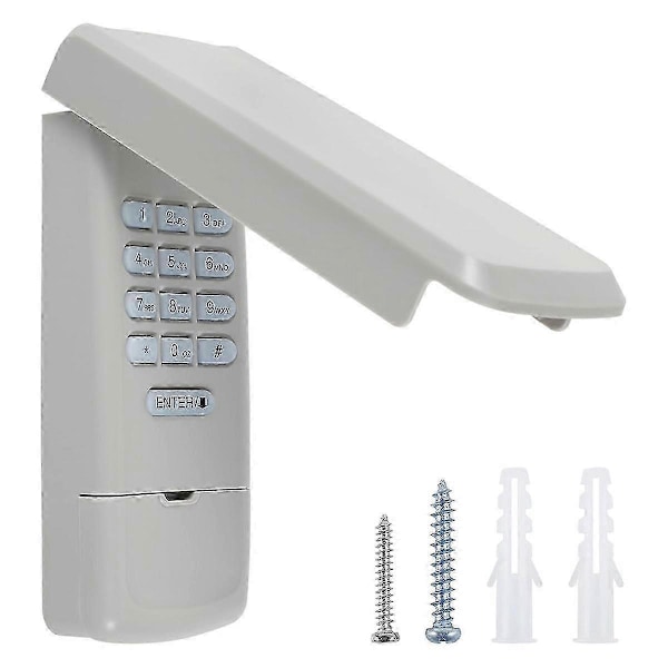 Garageportåbner Keypad, Trådløs Keypad Nøglefri Adgang kompatibel med 877MAX 377LM 977LM Trådløs Nøglefri Keypad Sikker