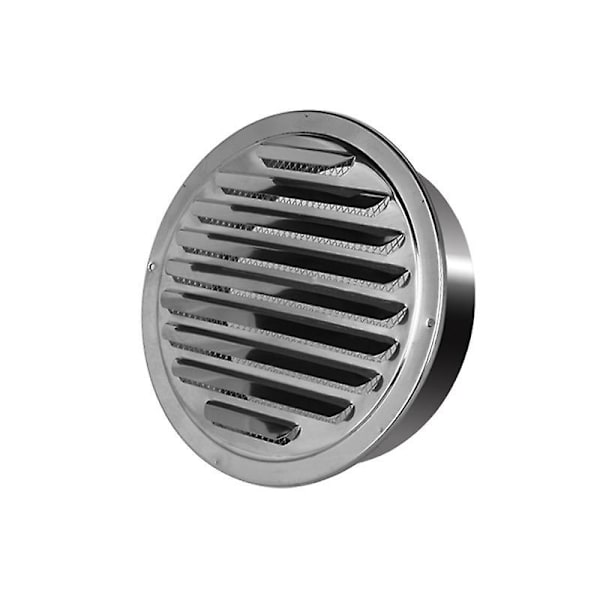 Rustfrit Stål Luftventil Kugle Fortykket Ventilationsrist Vægmontering Emhætte Udstødningsdæksler Badeværelse Køkken Ventilationsåbninger Ventilator Og Beluftere (160mm)