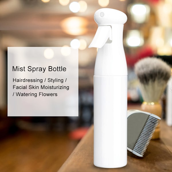 3 färger 250 ml högtrycksvattenkanna vattendimsprayflaska spruta för frisör