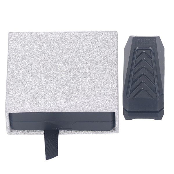 Slider Fidget Legetøj Bærbart Kompakt Rustfrit Stål Ergonomisk Stress Relief Push Slider til Voksne Sort