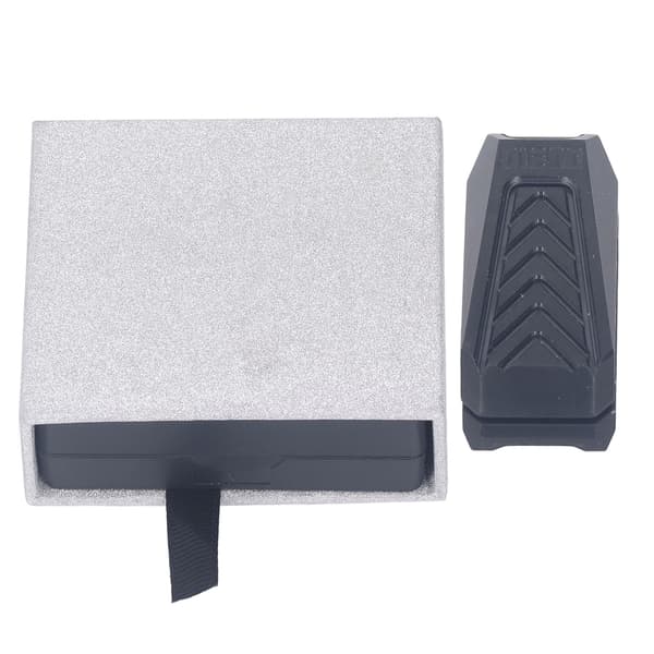 Slider Fidget Legetøj Bærbart Kompakt Rustfrit Stål Ergonomisk Stressaflastende Push Slider til Voksne Sort