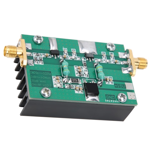 RF effektforstærkermodul HF FM VHF UHF FM-sender Bredbånd 1MHz-1000MHZ 3W