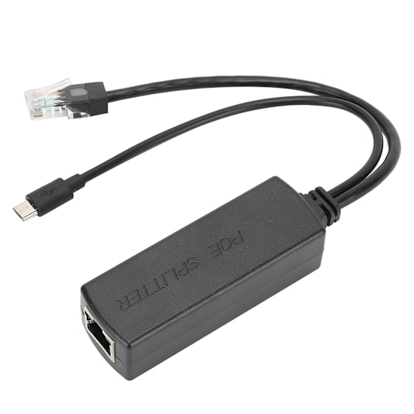 POE Splitter Strømforsyningsmodul USB Standard Isolation Separator Kabel 48V til 5V